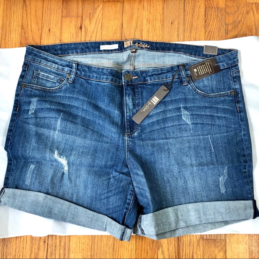 NWT KUT From the Kloth Katy Boyfriend Shorts - Picture 2 of 6